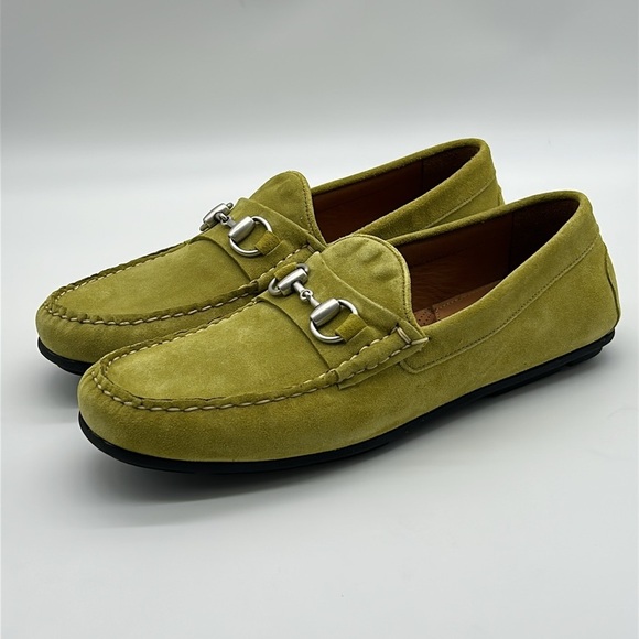 2480- Allen Edmonds Green Suede Slip-On Loafers Size 10 D NWT - Picture 4 of 12